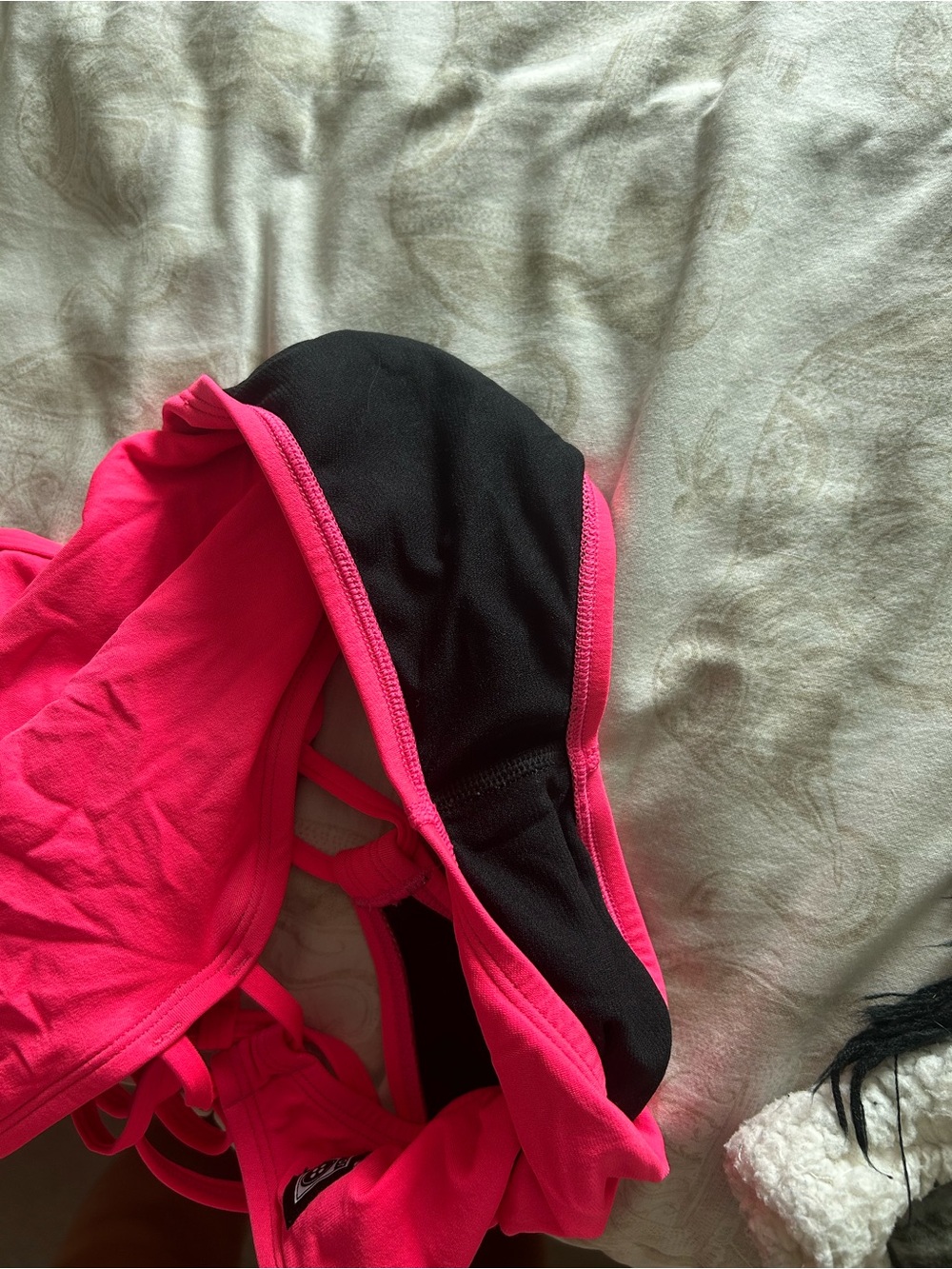 Jolyn Alyssa Style Hot Pink Swimsuit - Picture 7 of 8